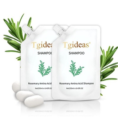 Tgideas Rosemary Biotin Amino Acid Shampoo, 8.45 Fl Oz (Pack of 2), White 