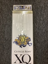 SHAKE-N-GO XQ CUTICLE Remy Yaky Human Hair Weave 12 Inches Color 4/27