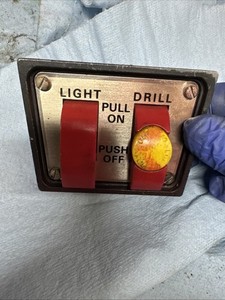 CRAFTSMAN 113 DRILL PRESS -POWER SAFETY & LIGHT SWITCH WITH KEY