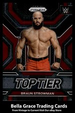 2023 Panini Prizm WWE Braun Strowman #34 Top Tier
