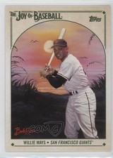 2023 Topps X Bob Ross The Joy of Baseball Willie Mays #64 HOF