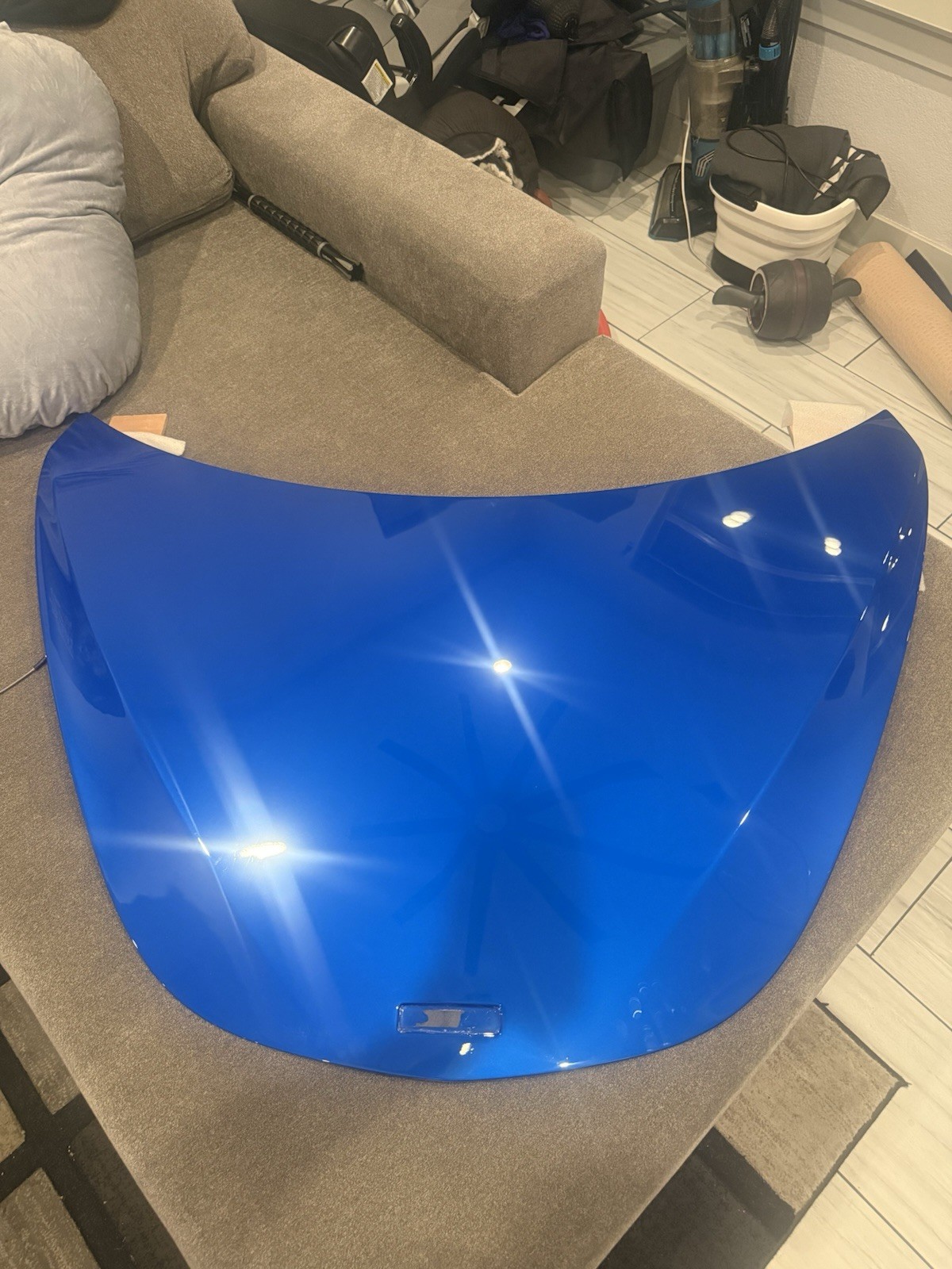 2019 2020 2021 McLaren 600LT Front Hood Bonnet Shell PAnel OEM “Vega Blue”