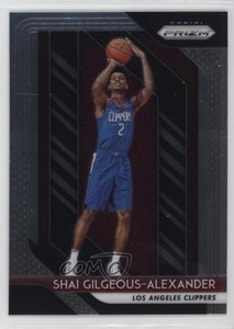 2018-19 Panini Prizm Shai Gilgeous-Alexander #184 Rookie RC