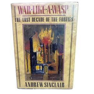 1989 War Like a Wasp Hardcover Book First Edition British History Dust Jacket