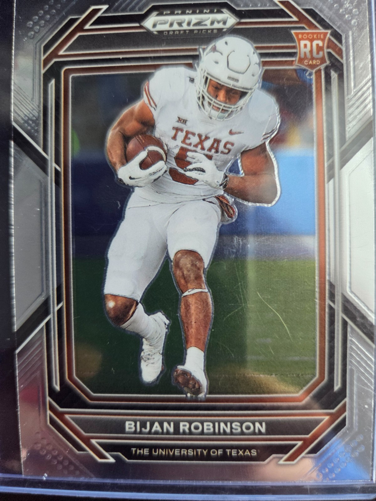2023 Panini Prizm Draft Picks - Bijan Robinson #115 Silver Prizm (RC)