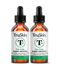TruSkin Tea Tree Oil Super Serum  1 fl oz Hyaluronic Acid Clarify Sealed 2p 