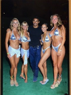 PLAYBOY PLAYMATES WET & WILD PARTY 1998 ORIG Photo 35mm Slide Transparency #1095