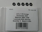5  R&S 2.9-1.78 O-rings / NBR 90