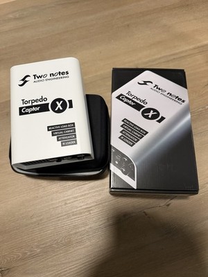 Two Notes Torpedo Captor x Reactive Loadbox Di with Attenuator 8-Ohm