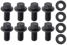 Chevrolet Small Block With Stamped Steel Covers Black Oxide Hex Head 8 Piece Chevrolet Small Block With Stamped Steel Covers Black Oxide Hex Head 8 Piece