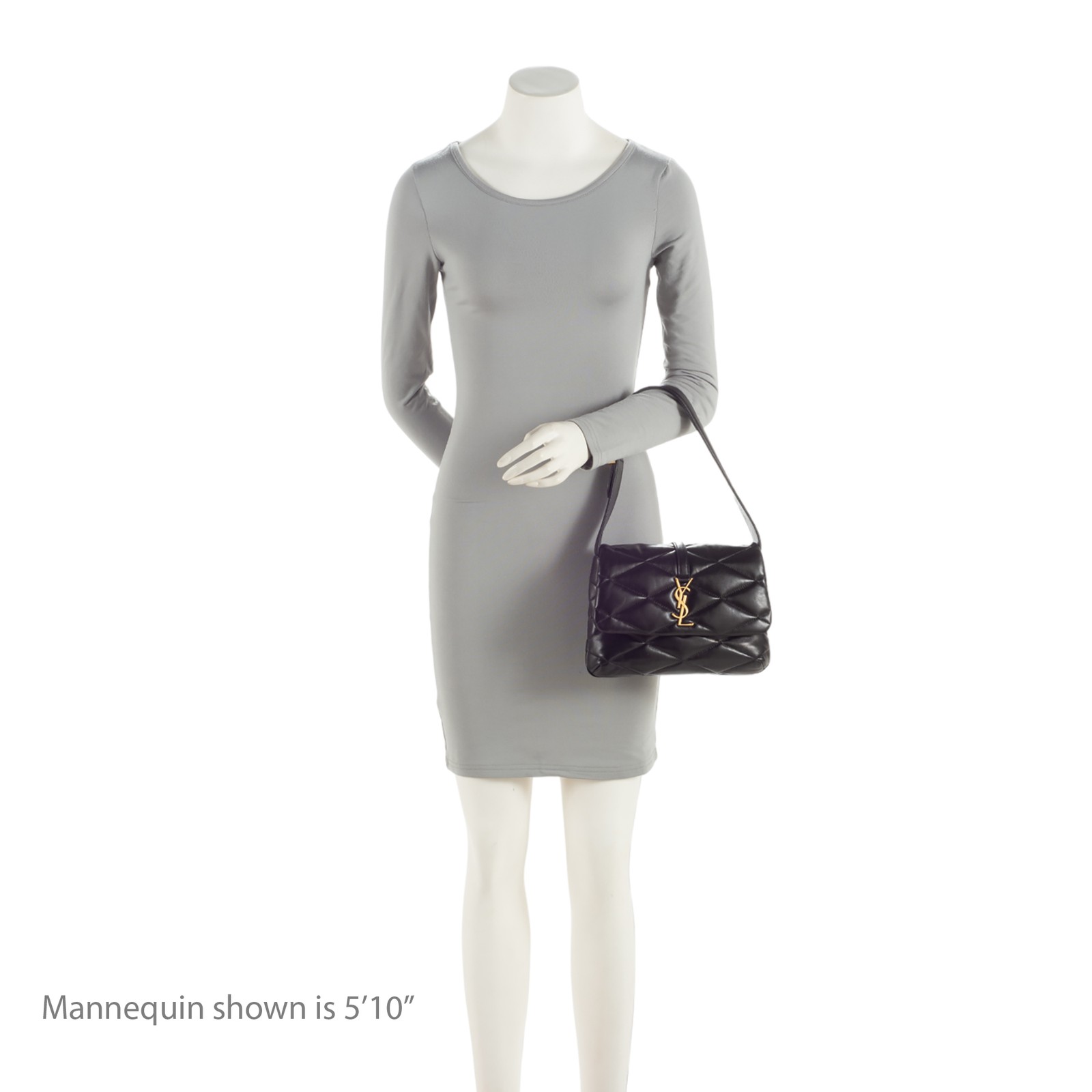 Saint Laurent Monogramma in pelle di agnello trapuntata Le 57 Hobo