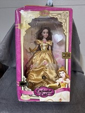 Belle 16" Porcelain Doll Disney Princess Brass Key Enchanted Tales NRFB 2007