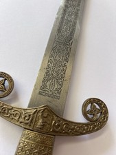 VINTAGE TOLEDO MADE IN SPAIN REPLICA BROAD SWORD