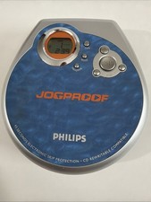 Philips Jogproof Portable CD Player 45 ESP AX3211/17 CD-R/RW Discman Tested VG