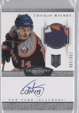 2013-14 Panini Dominion Rookie 136/299 Thomas Hickey #172 Patch Auto 2u9