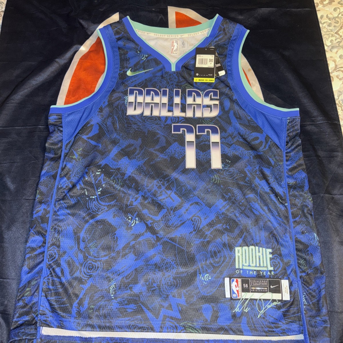 Nike Luka Doncic Authentic Dallas Mavericks Rookie Of The Year