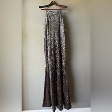 Xscape Silver Sequin Dress NWT ~ Size 14