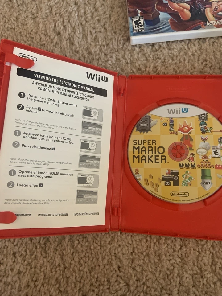 Wii and Wii U Bundle 7/9 Are CIB Tested Working Great Condition Complete - Image 2 of 4