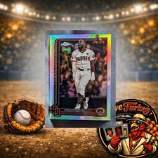 Fernando Tatis Jr 2024-2025 Chrome Refractor San Diego Padres