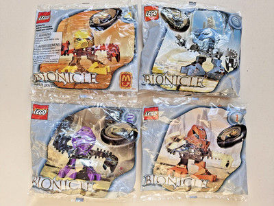 Ihre Wahl Tohunga Versiegelter LEGO Bionicle Jala Onepu Huki Matoro 2001...