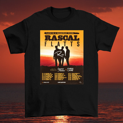 Rascal Flatts Comeback with 2026 LIFE IS A HIGHWAY TOUR T Shirt  Size S-5XL