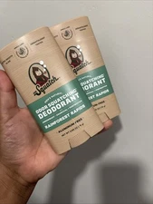 (2) Dr. Squatch Natural Odor Squatching Deodorant 2.65 oz Each RAINFOREST RAPIDS