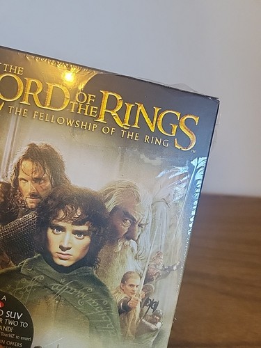 NEW Sealed "Lord of the Rings Fellowship of the Ring" (VHS 2002) Hobbit - Picture 2 of 7