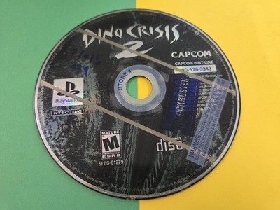 Dino Crisis 2 (Sony PlayStation 1, 2000) PS1, Disc Only, Tested & Works