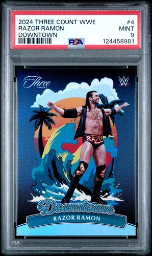 2024 Panini Three Count WWE Downtown Razor Ramon #4 card
