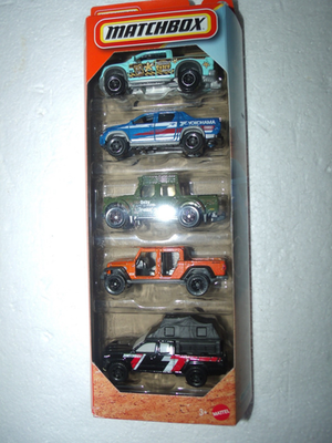 Matchbox 2026 Newest MBX Off Road ll 5 Pack w/Toyota Tacoma