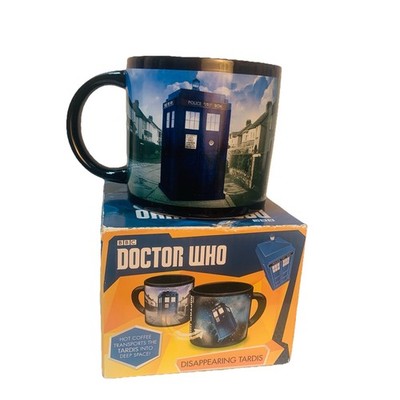Doctor Who-Disappearing TARDIS Coffee/Tea Mug-Add Hot Liquid & Watch! Great Gift