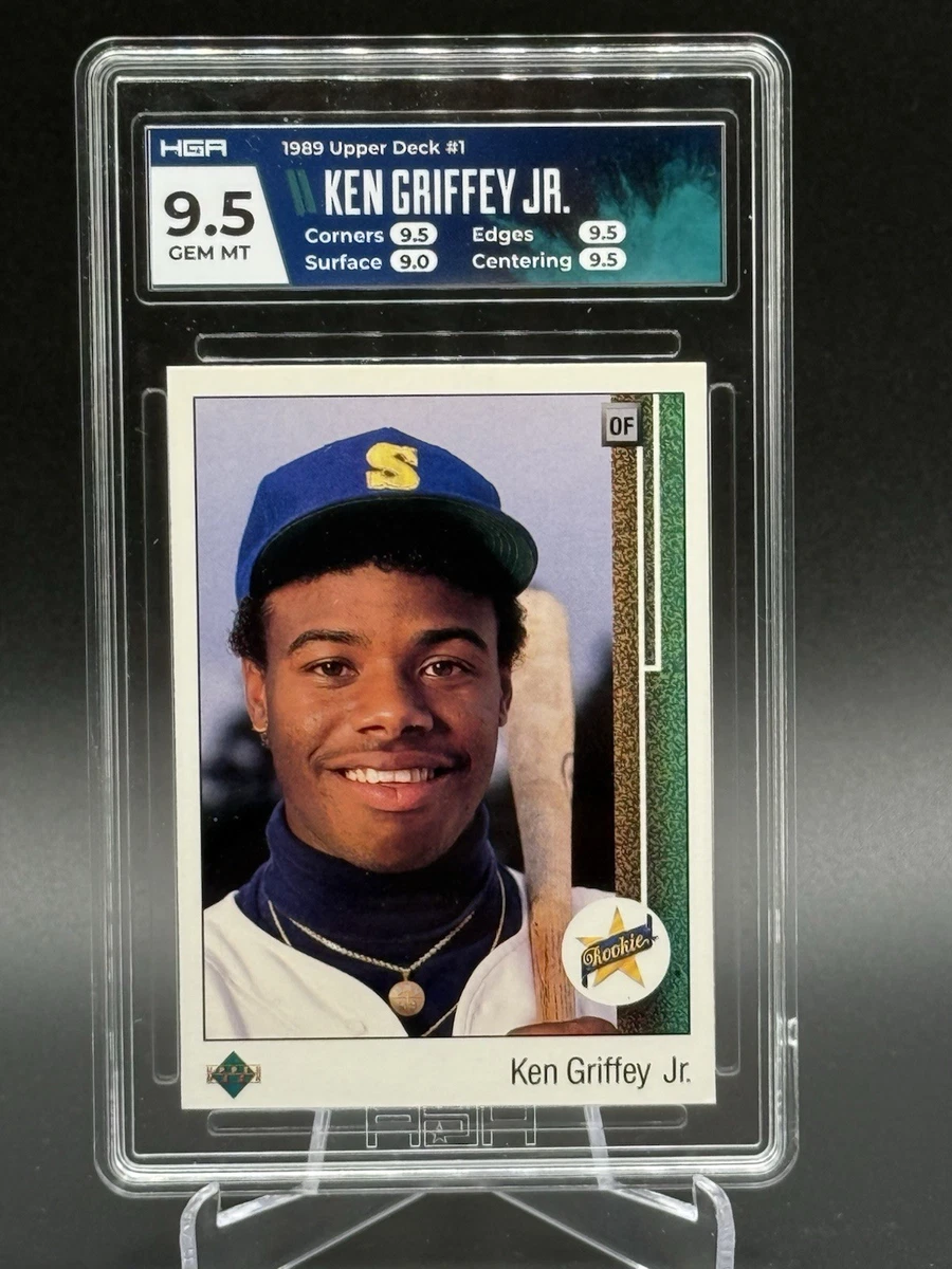 Ken Griffey Jr 9.5 Graded Baseball Sports Trading Cards