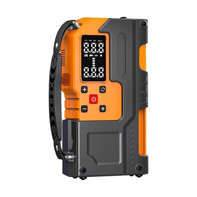 #ad AIR COMPRESSOR WITH JUMP STARTER 10000mAh POWER BANK EMERGENCY WITH SOS LED $42.55