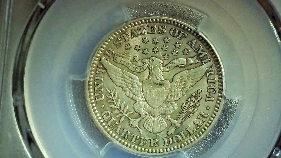 1916-D Barber Quarter PCGS AU50 Circulated! - Image 4 of 4