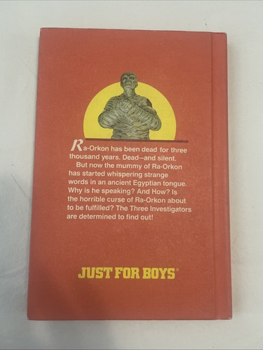 Just for Boys The Whispering Mummy 1985 First Edition - Foto 5 di 6