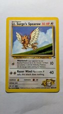 Pokémon Lt. Surge's Spearow® Gym Heroes 83/132® ENG