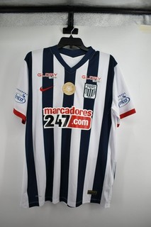 Alianza Lima 2022 Mens Soccer Jersey Farfan #10 Large Nike Dri FIT