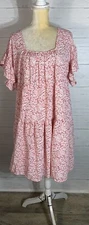 Davi & Dani ditsy floral dress size L womens