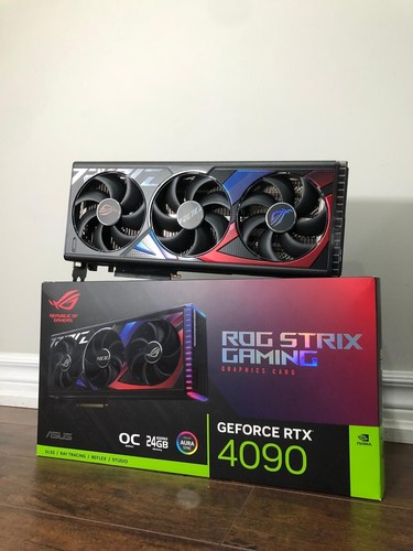 ASUS ROG Strix GeForce RTX 4090 OC 24GB GDDR6X Graphics Card
