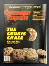Consumer Reports Magazine Catalog Feb 1985 - The cookie Craze - Battery Charges