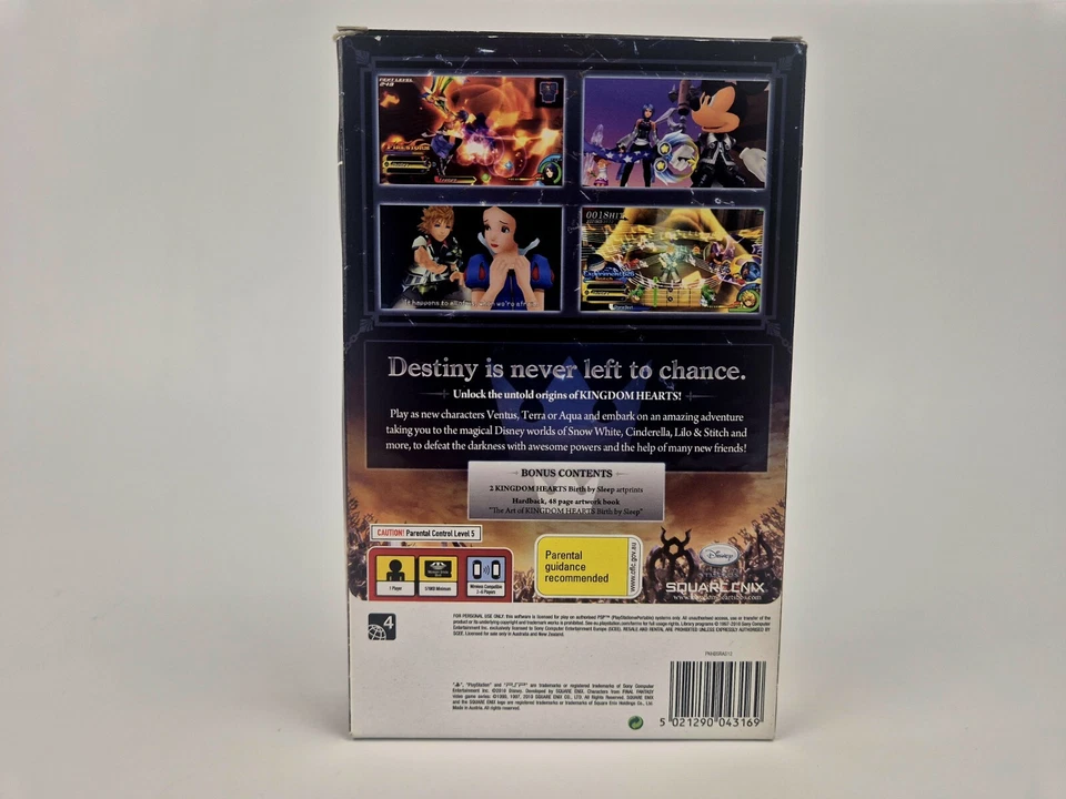 **EXTREMELY RARE** Kingdom Hearts: Birth By Sleep Collector's Edition PSP - Image 4 of 4