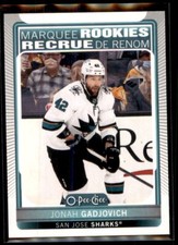 2021-22 O-Pee-Chee Marquee Rookie  Update Jonah Gadjovich Rookie San Jose Sharks
