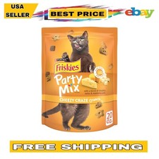 Friskies Party Mix Cheezy Craze Crunch Cat Treats, 20 oz. Crunchy Tasty