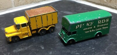Husky Model Guy Warrior Truck & Lesney Green No.46 Pickford Removal Van