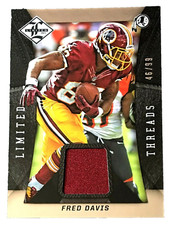 Fred Davis 2013 Panini Limited Threads Jersey #35 /99 Redskins Patch Memorabilia
