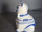 Viana do Castelo Portugal Art Pottery Cat Lidded Trinket Box covered Dish — photo 5