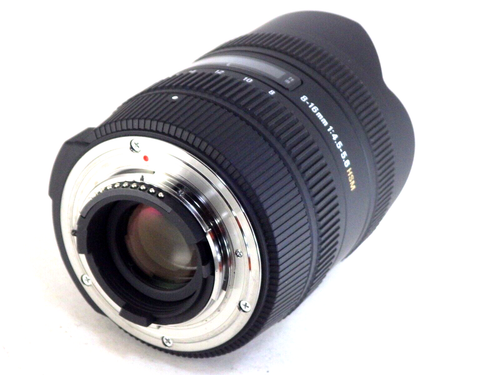 Sigma DC 8-16mm f/4.5-5.6 HSM for Nikon AF Lens Fisheye SLR Classic Camera Japan - Picture 3 of 13