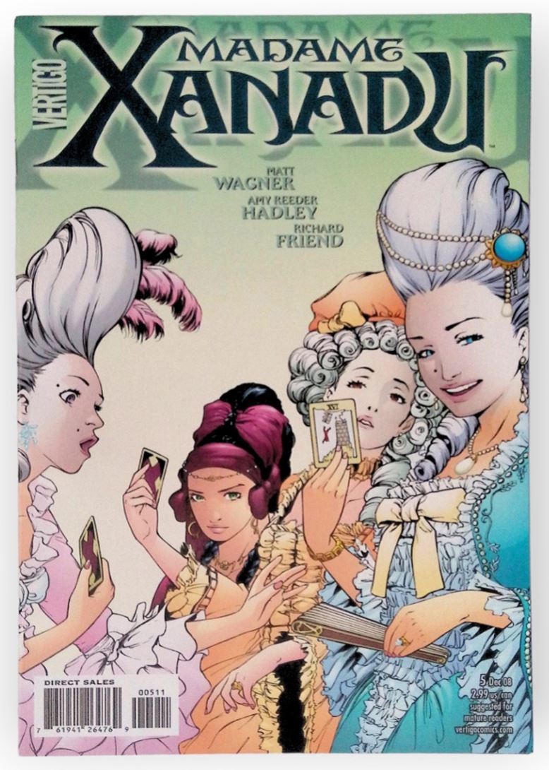 Madame Xanadu #5 Direct Edition Cover (2008-2011) Vertigo Comics