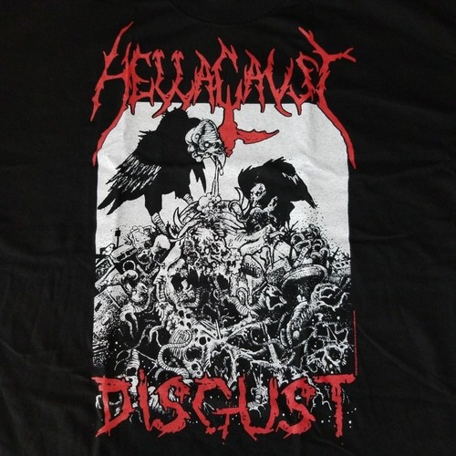 Hellacaust Men's XL T-Shirt Disgust 
