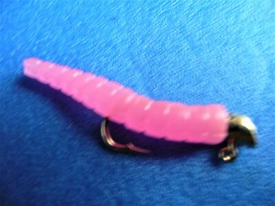 Leland's Lures Trout Magnet Lure Hook size 1/64 oz pink use E-Z bobber  float UK